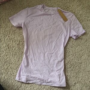 SKIMS Light Purple Short Sleeve Tee